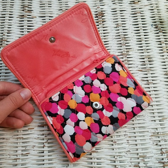 Vera Bradley Pixie Confetti Trifold Wallet - Picture 3 of 8